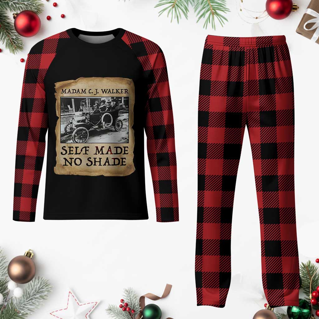 Madam CJ Walker Self Made Millionaire Plaid Pajama Set Strong Black Woman Leader - Wonder Print Shop