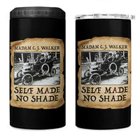 Madam CJ Walker Self Made Millionaire 4 in 1 Can Cooler Tumbler Strong Black Woman Leader - Wonder Print Shop