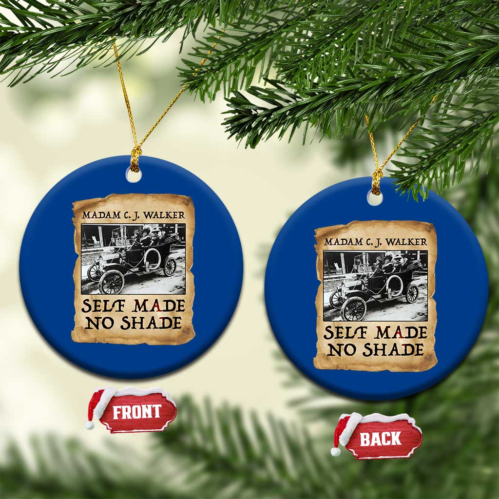 Madam CJ Walker Self Made Millionaire Ceramic Ornament Strong Black Woman Leader - Wonder Print Shop