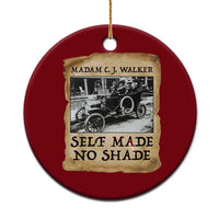 Madam CJ Walker Self Made Millionaire Ceramic Ornament Strong Black Woman Leader - Wonder Print Shop