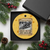 Madam CJ Walker Self Made Millionaire Ceramic Ornament Strong Black Woman Leader - Wonder Print Shop