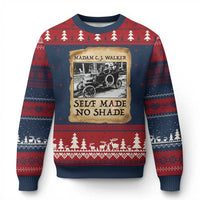 Madam CJ Walker Self Made Millionaire Ugly Christmas Sweater Strong Black Woman Leader - Wonder Print Shop