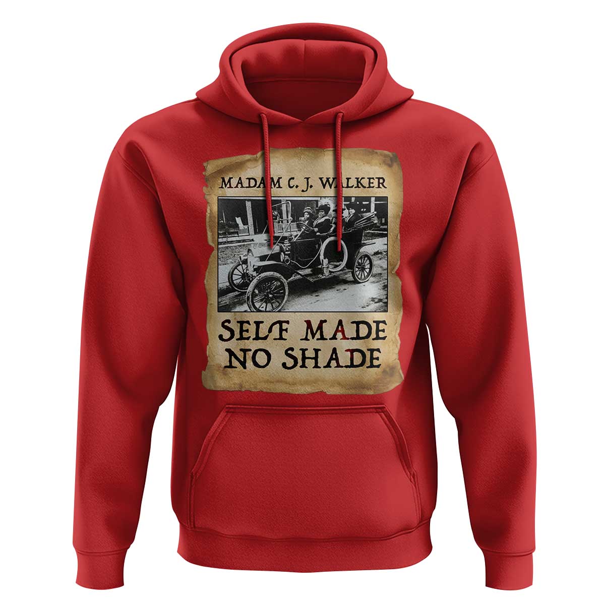 Madam CJ Walker Self Made Millionaire Hoodie Strong Black Woman Leader - Wonder Print Shop
