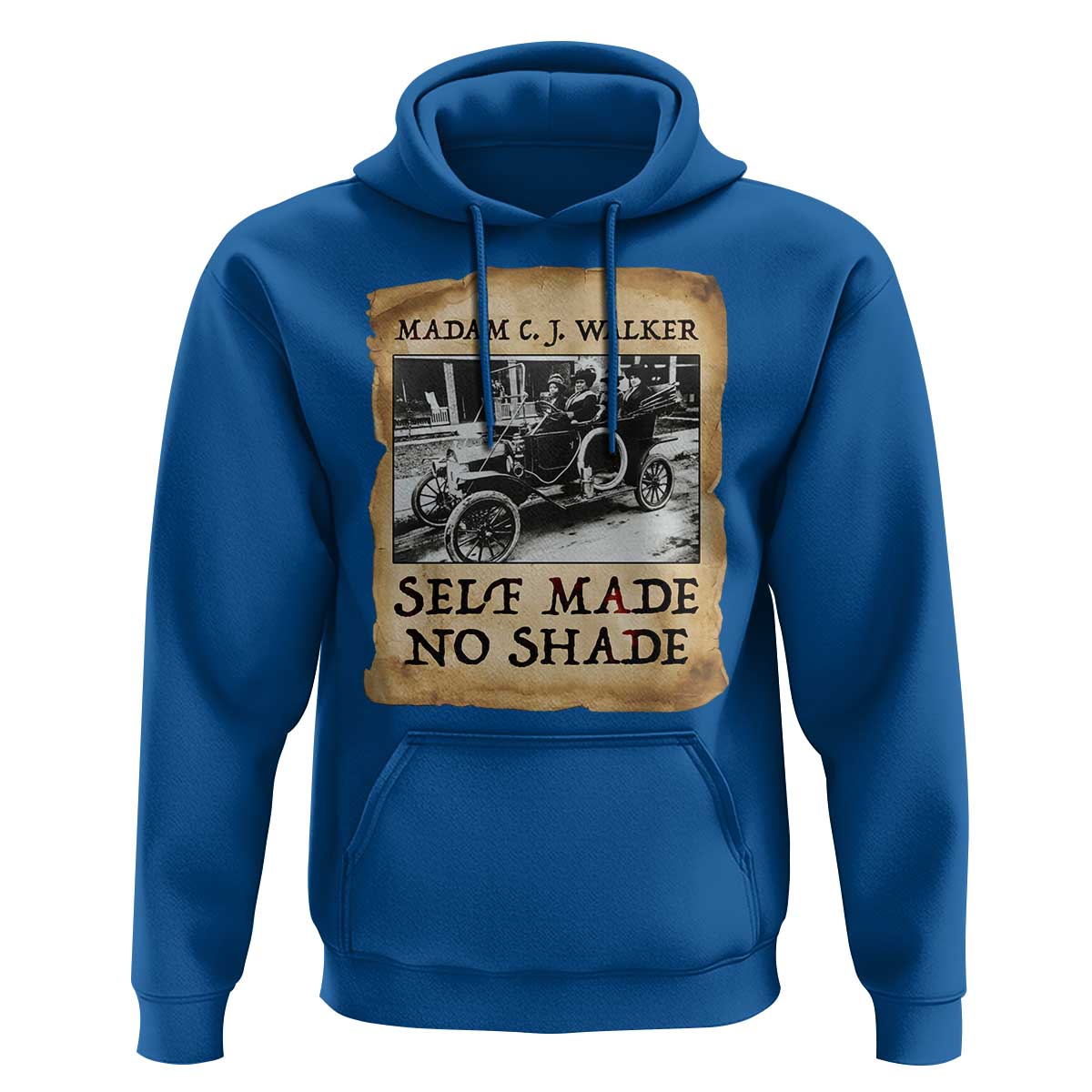 Madam CJ Walker Self Made Millionaire Hoodie Strong Black Woman Leader - Wonder Print Shop