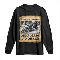 Madam CJ Walker Self Made Millionaire Long Sleeve Shirt Strong Black Woman Leader - Wonder Print Shop