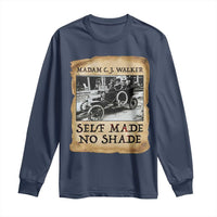 Madam CJ Walker Self Made Millionaire Long Sleeve Shirt Strong Black Woman Leader - Wonder Print Shop