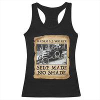 Madam CJ Walker Self Made Millionaire Racerback Tank Top Strong Black Woman Leader - Wonder Print Shop