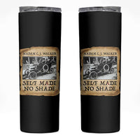 Madam CJ Walker Self Made Millionaire Skinny Tumbler Strong Black Woman Leader - Wonder Print Shop