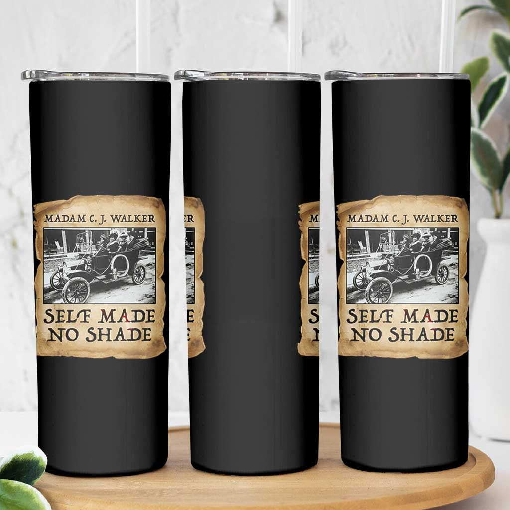 Madam CJ Walker Self Made Millionaire Skinny Tumbler Strong Black Woman Leader - Wonder Print Shop