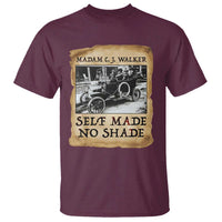 Madam CJ Walker Self Made Millionaire T Shirt Strong Black Woman Leader - Wonder Print Shop