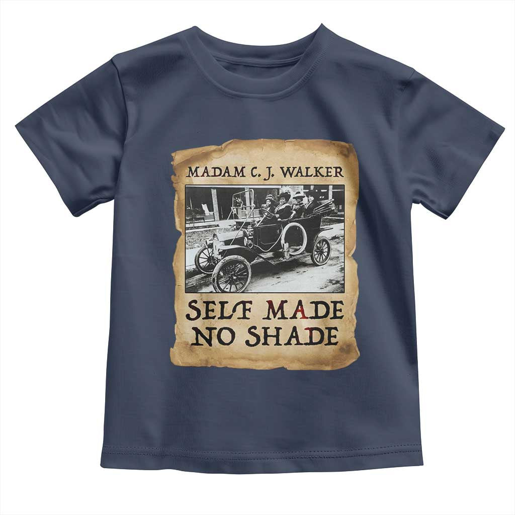 Madam CJ Walker Self Made Millionaire Toddler T Shirt Strong Black Woman Leader - Wonder Print Shop