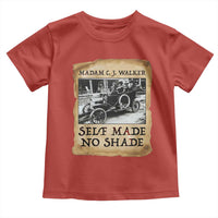Madam CJ Walker Self Made Millionaire Toddler T Shirt Strong Black Woman Leader - Wonder Print Shop