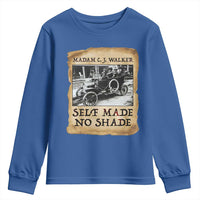 Madam CJ Walker Self Made Millionaire Youth Sweatshirt Strong Black Woman Leader - Wonder Print Shop