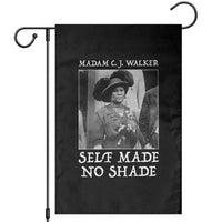 Madam CJ Walker Garden Flag Self Made No Shade Female Empowerment - Wonder Print Shop