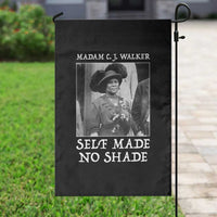Madam CJ Walker Garden Flag Self Made No Shade Female Empowerment - Wonder Print Shop