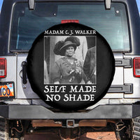 Madam CJ Walker Spare Tire Cover Self Made No Shade Female Empowerment - Wonder Print Shop