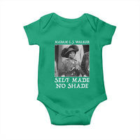 Madam CJ Walker Baby Onesie Self Made No Shade Female Empowerment - Wonder Print Shop