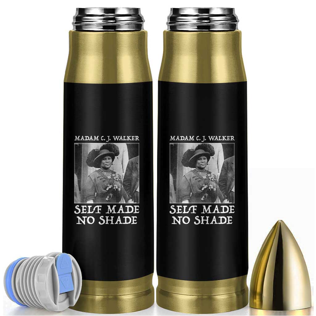 Madam CJ Walker Bullet Tumbler Self Made No Shade Female Empowerment - Wonder Print Shop