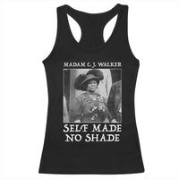 Madam CJ Walker Racerback Tank Top Self Made No Shade Female Empowerment - Wonder Print Shop