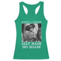 Madam CJ Walker Racerback Tank Top Self Made No Shade Female Empowerment - Wonder Print Shop