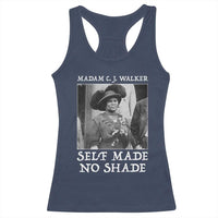 Madam CJ Walker Racerback Tank Top Self Made No Shade Female Empowerment - Wonder Print Shop