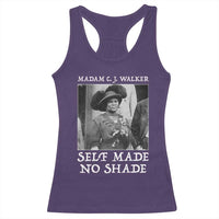 Madam CJ Walker Racerback Tank Top Self Made No Shade Female Empowerment - Wonder Print Shop