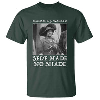 Madam CJ Walker T Shirt Self Made No Shade Female Empowerment - Wonder Print Shop