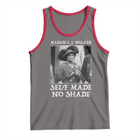 Madam CJ Walker Tank Top Self Made No Shade Female Empowerment - Wonder Print Shop