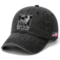Madam CJ Walker Washed Cotton Baseball Cap Self Made No Shade Female Empowerment