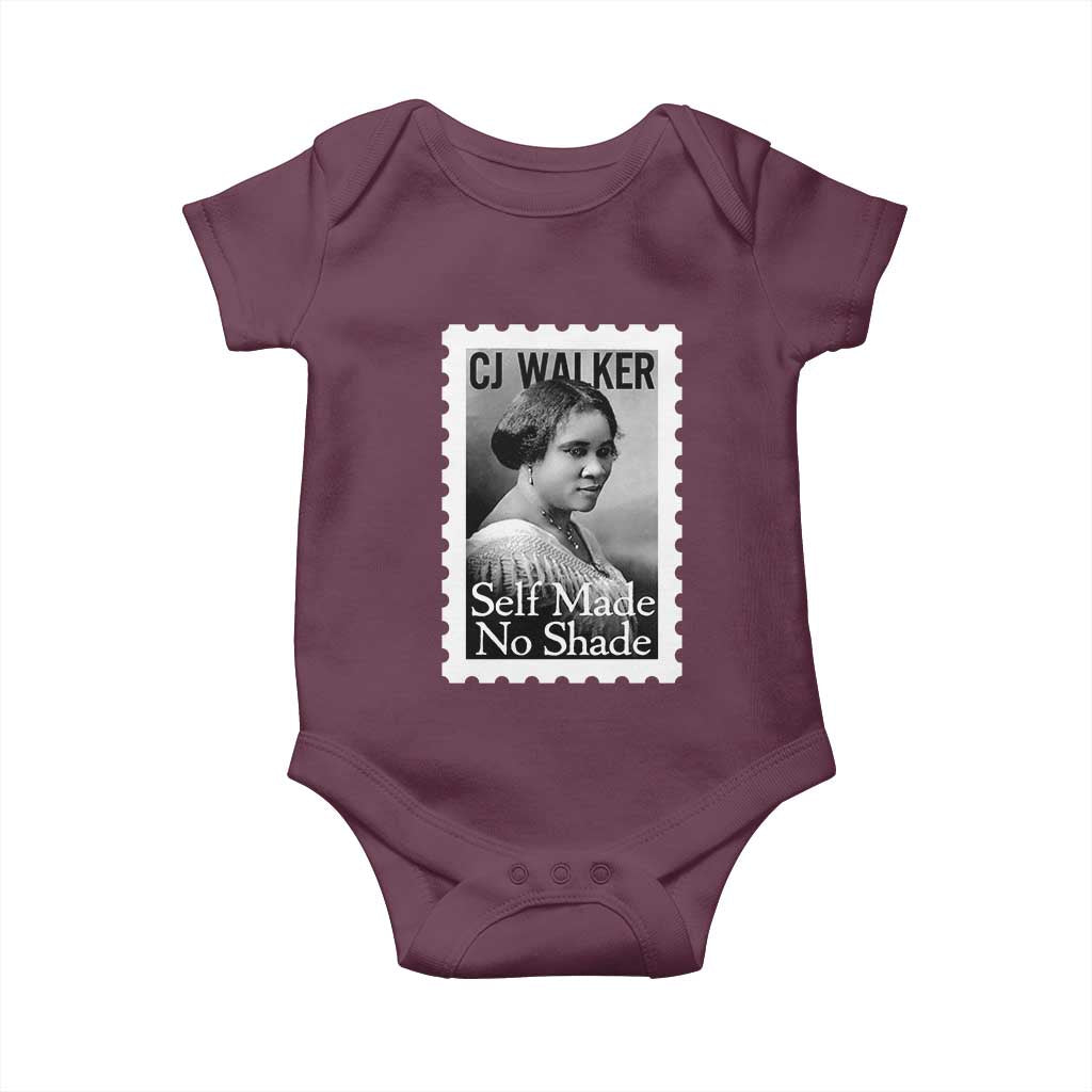 Madam CJ Walker Baby Onesie Strong Black Woman Leader - Wonder Print Shop