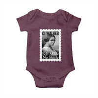 Madam CJ Walker Baby Onesie Strong Black Woman Leader - Wonder Print Shop