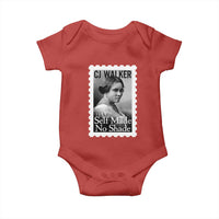 Madam CJ Walker Baby Onesie Strong Black Woman Leader - Wonder Print Shop
