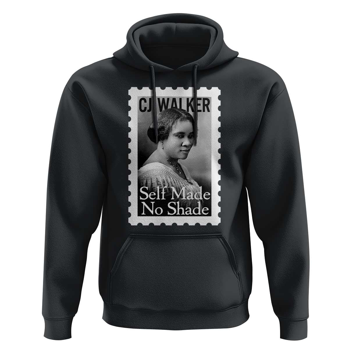 Madam CJ Walker Hoodie Strong Black Woman Leader - Wonder Print Shop