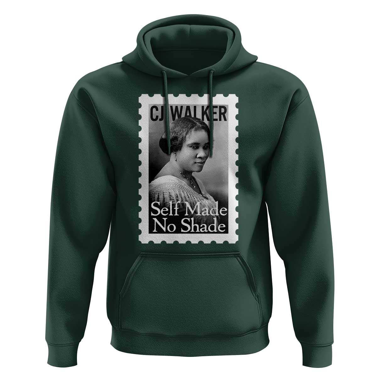 Madam CJ Walker Hoodie Strong Black Woman Leader - Wonder Print Shop