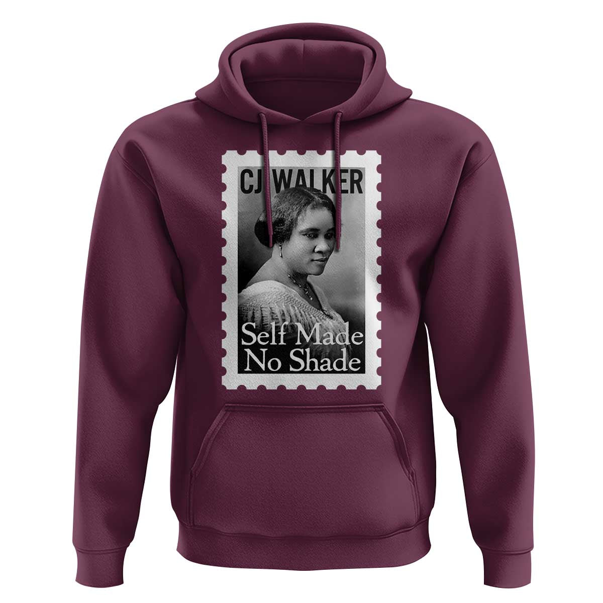 Madam CJ Walker Hoodie Strong Black Woman Leader - Wonder Print Shop