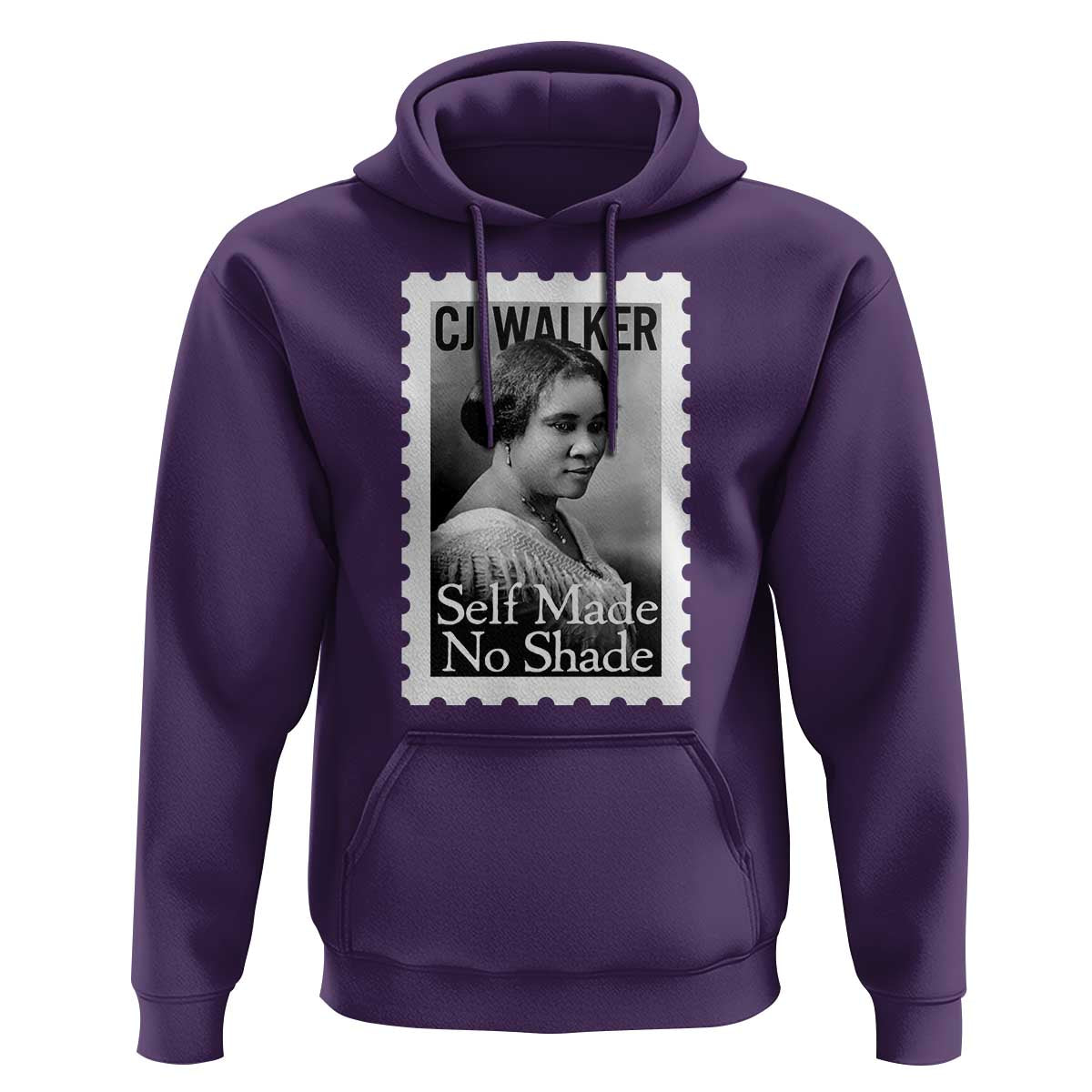 Madam CJ Walker Hoodie Strong Black Woman Leader - Wonder Print Shop