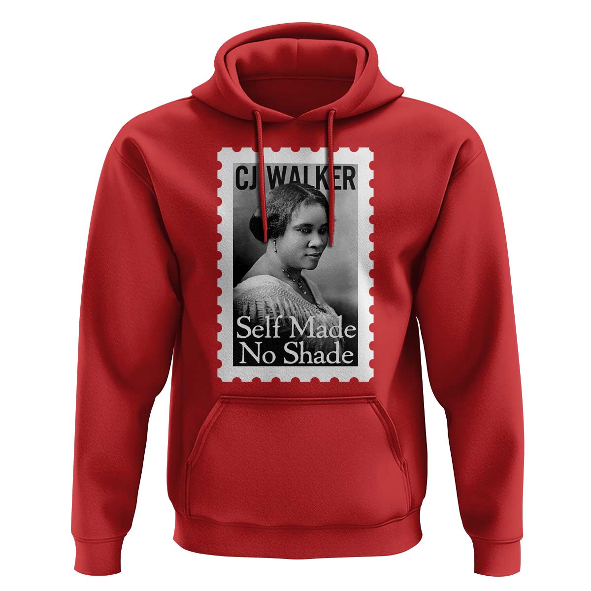 Madam CJ Walker Hoodie Strong Black Woman Leader - Wonder Print Shop