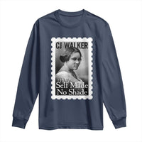 Madam CJ Walker Long Sleeve Shirt Strong Black Woman Leader - Wonder Print Shop