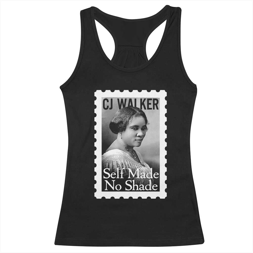 Madam CJ Walker Racerback Tank Top Strong Black Woman Leader - Wonder Print Shop