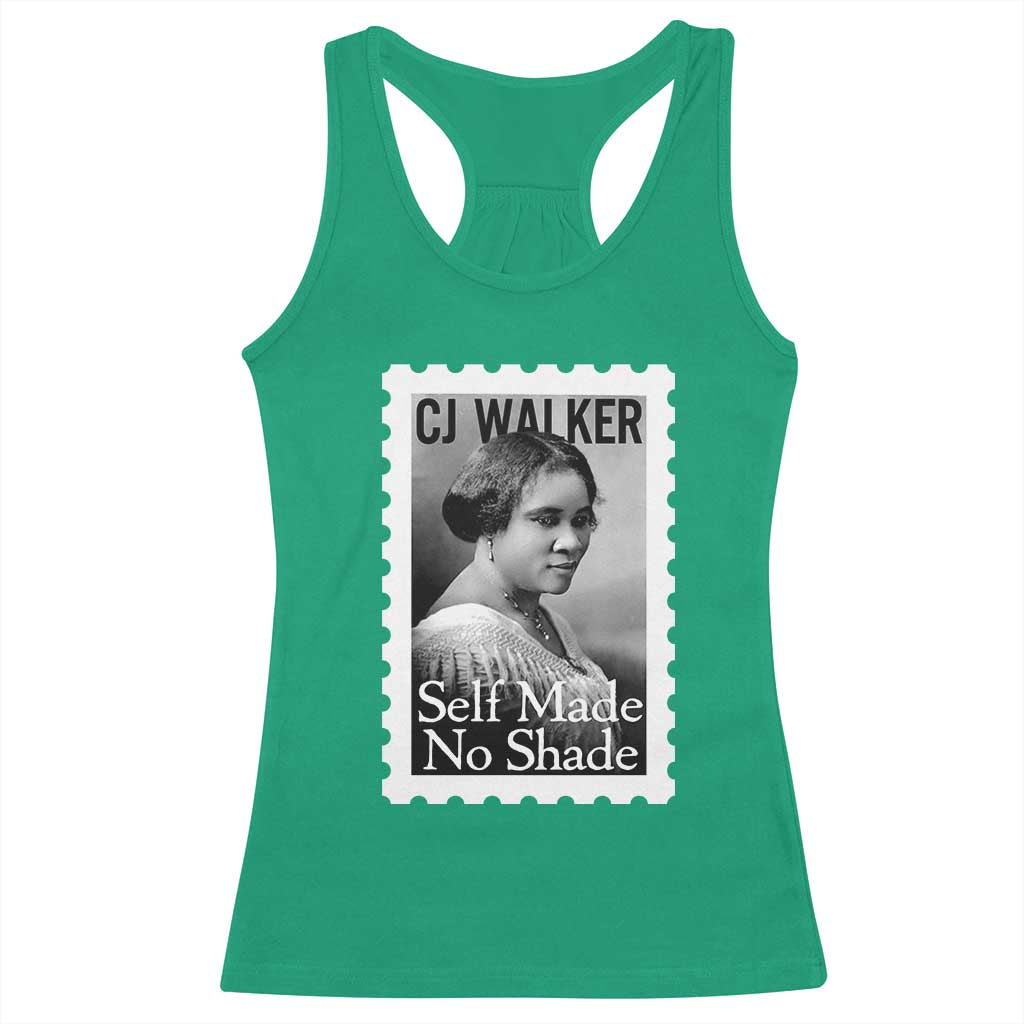 Madam CJ Walker Racerback Tank Top Strong Black Woman Leader - Wonder Print Shop