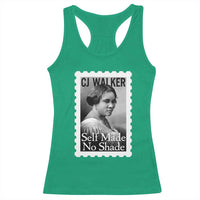 Madam CJ Walker Racerback Tank Top Strong Black Woman Leader - Wonder Print Shop