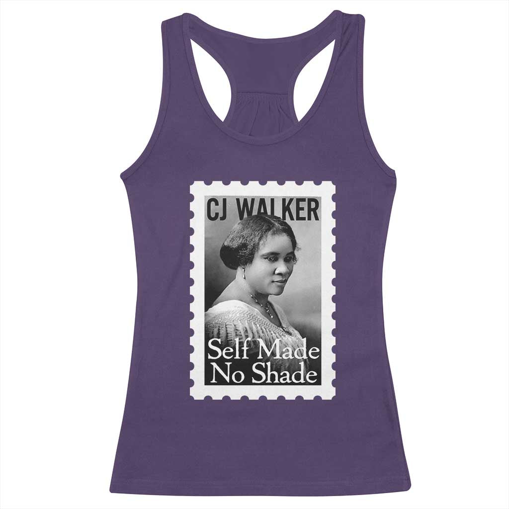 Madam CJ Walker Racerback Tank Top Strong Black Woman Leader - Wonder Print Shop