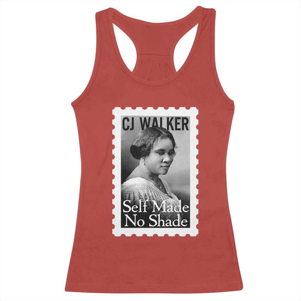Madam CJ Walker Racerback Tank Top Strong Black Woman Leader - Wonder Print Shop