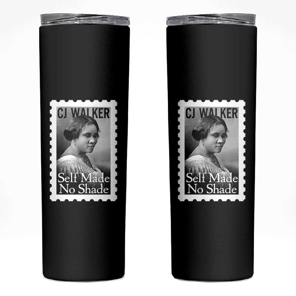 Madam CJ Walker Skinny Tumbler Strong Black Woman Leader - Wonder Print Shop