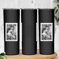 Madam CJ Walker Skinny Tumbler Strong Black Woman Leader - Wonder Print Shop