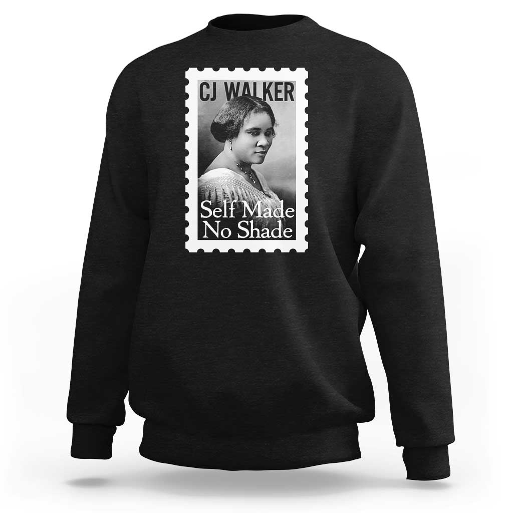 Madam CJ Walker Sweatshirt Strong Black Woman Leader - Wonder Print Shop