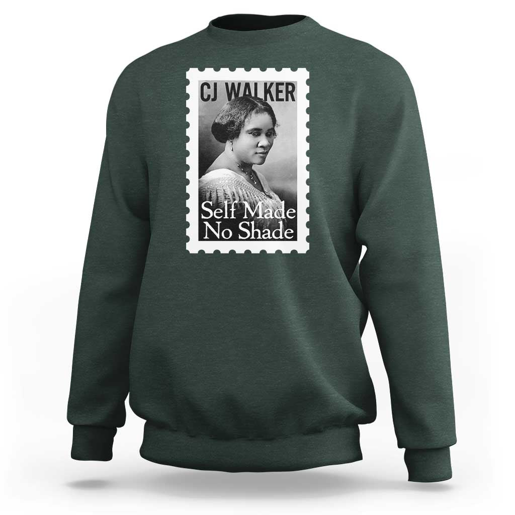 Madam CJ Walker Sweatshirt Strong Black Woman Leader - Wonder Print Shop