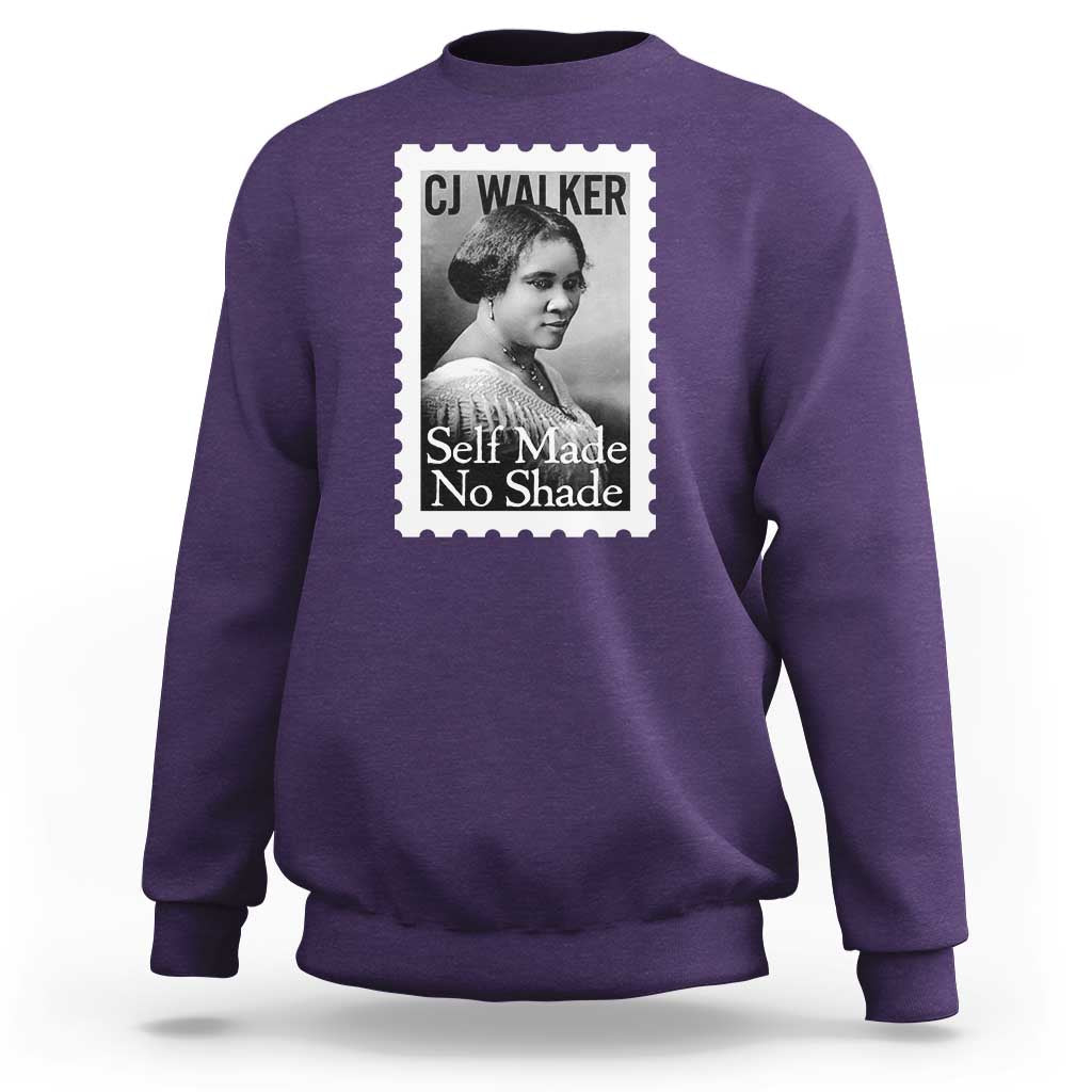 Madam CJ Walker Sweatshirt Strong Black Woman Leader - Wonder Print Shop