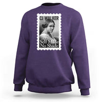 Madam CJ Walker Sweatshirt Strong Black Woman Leader - Wonder Print Shop
