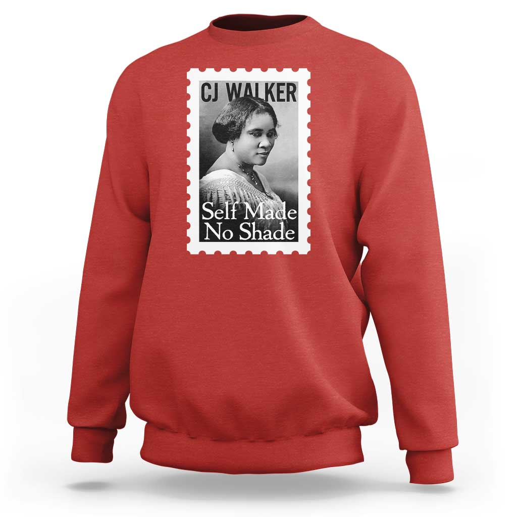 Madam CJ Walker Sweatshirt Strong Black Woman Leader - Wonder Print Shop